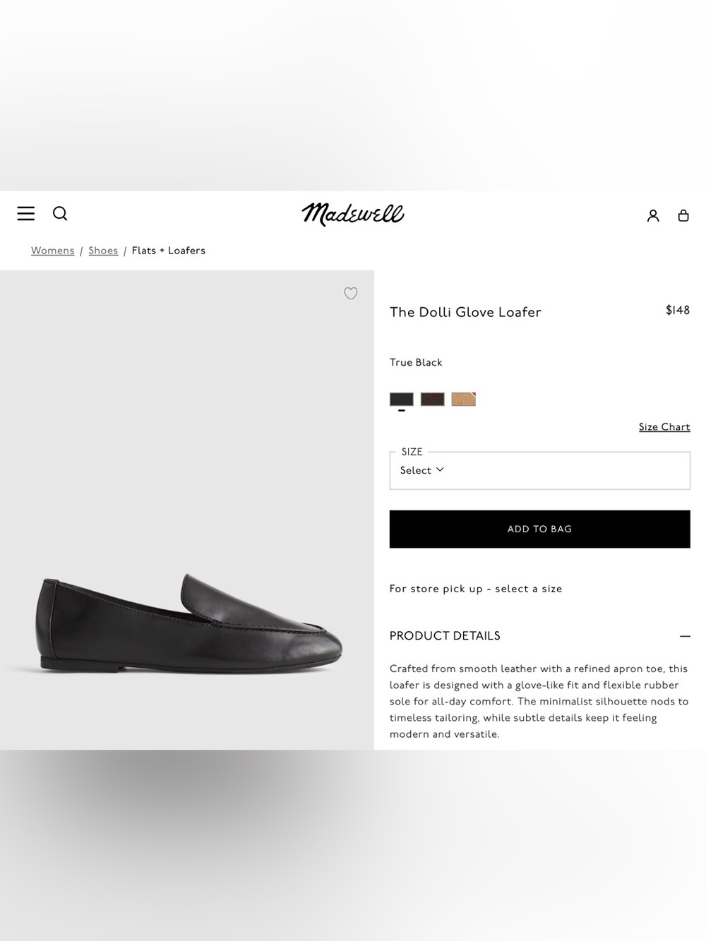 Madewell Black Leather Slip-On Mules - Picture 7 of 7